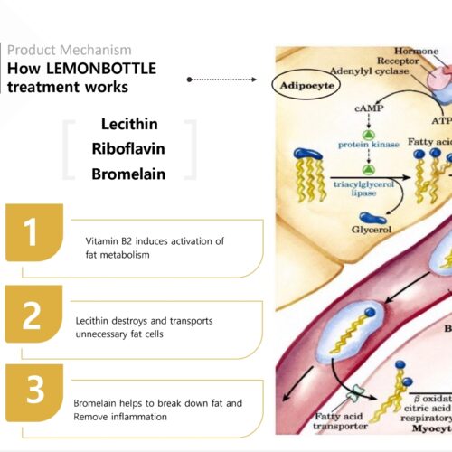Lemon Bottle 5x10ml Vials